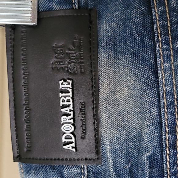 ADORABLE men jeans pants - Picture 2 of 8